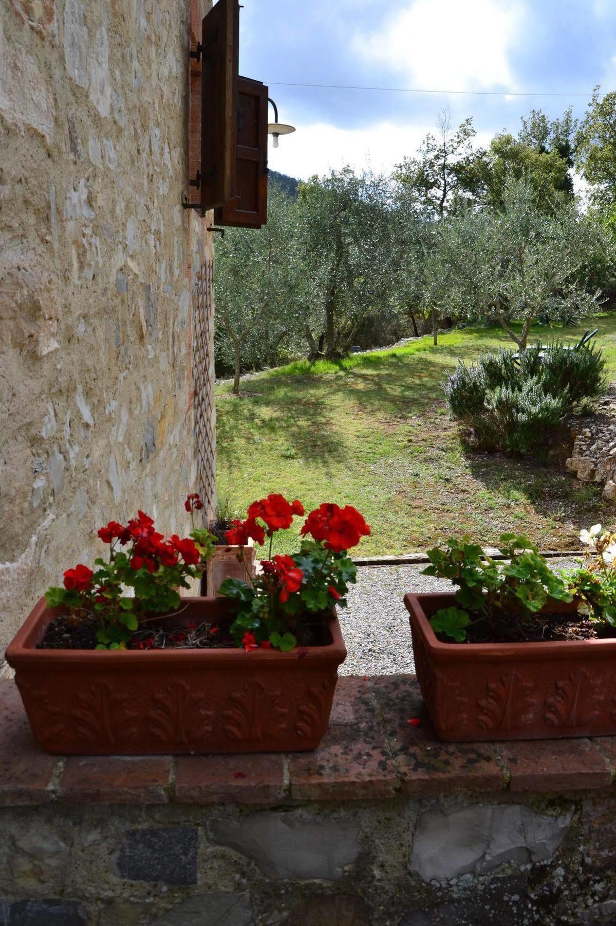 Villa Capannuccia Castellina in Chianti Buitenkant foto