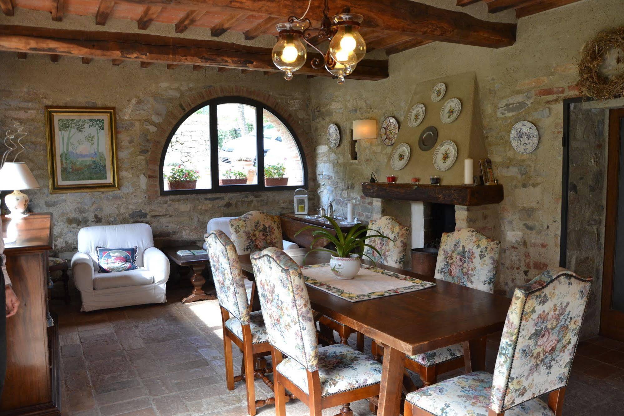 Villa Capannuccia Castellina in Chianti Buitenkant foto