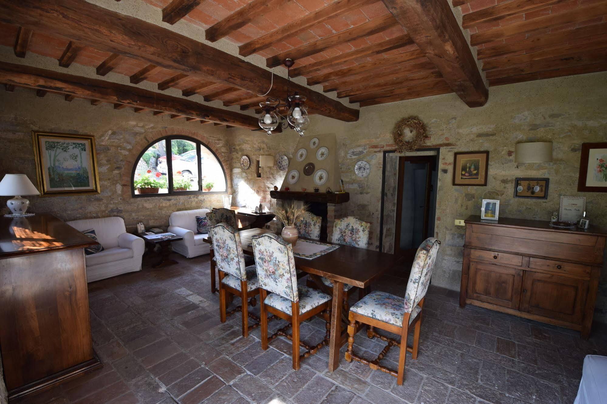 Villa Capannuccia Castellina in Chianti Buitenkant foto